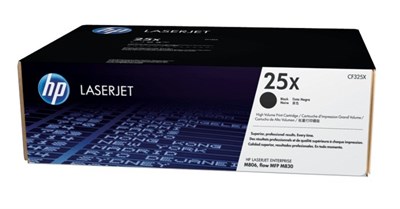 HP 25X High Yield Black Original LaserJet Toner Cartridge (CF325X)