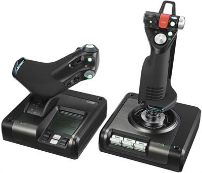 Logitech G Saitek X52 PROFESSIONAL Part-Metal Throttle and Stick Simulation Controller