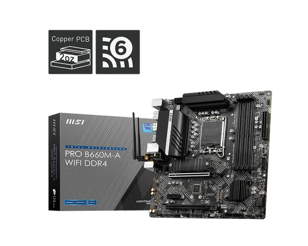  MSI PRO B660M-A WIFI DDR4