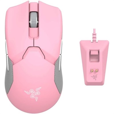 Razer Viper Ultimate Gaming Mouse HyperSpeed Wireless with Charging Dock - PINK