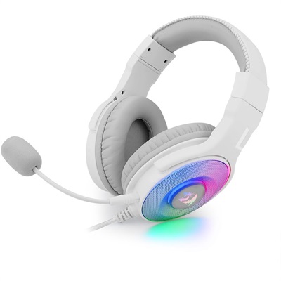 Redragon Pandora 2 RGB Wired Gaming Headset - H350W-RGB-1 - White