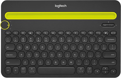 Logitech K480 Bluetooth Multi-Device Portable Wireless Keyboard