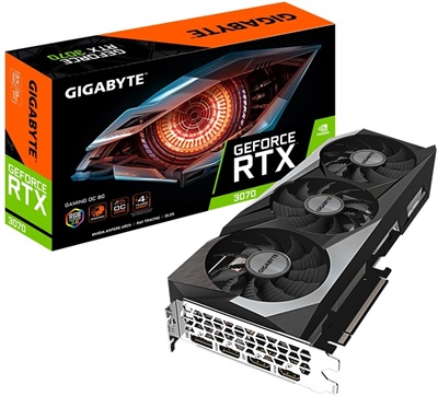 Gigabyte GeForce RTX™ 3070 GAMING OC 8G 1.0 Graphic Card