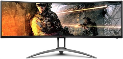 AOC AGON Curved Gaming Monitor 49 (AG493UCX)