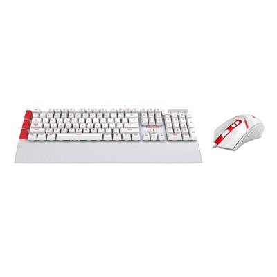 S102W YAKSA USB Programmable Gaming Keyboard, 7 Color Back0ght, NEMEANLION 3000DPI,Wired Gaming Mous