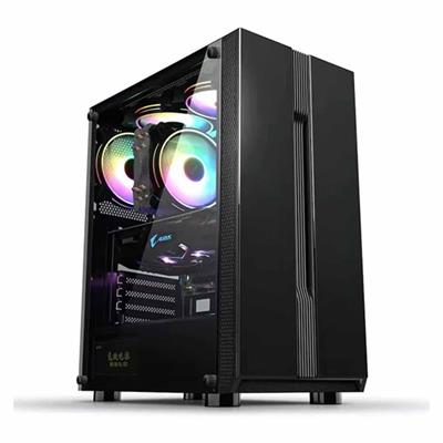 Sama 331GB RGB Mid-Tower ATX Gaming Case - Black