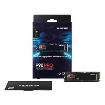 Samsung NVMe  990 PRO 1TB SSD PCIe 4.0 MZ-V9P1T0B
