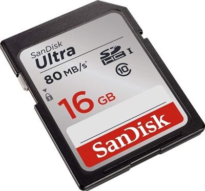 SanDisk Ultra SDHC UHS-I card and SDXC UHS-I card 16GB - 32GB - 64GB - 128GB