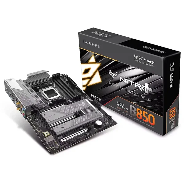 Sapphire Nitro+ B850A Wifi 7 DDR5 AMD AM5 ATX Motherboard