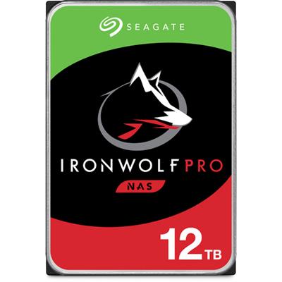 Seagate IronWolf Pro, 12 TB, Enterprise NAS Internal HDD –CMR 3.5 Inch, SATA 6 Gb/s, 7,200 RPM NAS