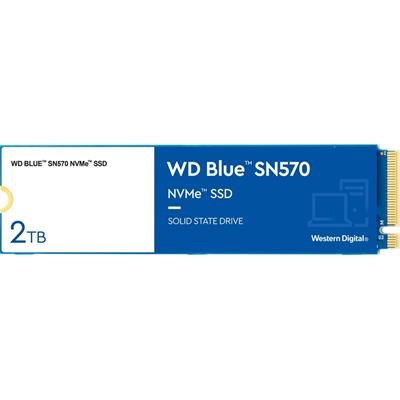 WD Blue 2TB SN570 NVMe PCIe Gen3 x4 WDS200T3B0C SSD M.2 2280 