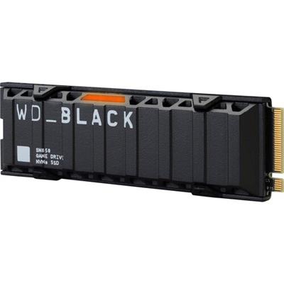 WD SN850 1TB Black with Headsink M.2 2280 SSD Gaming NVMe PCIe 4.0 WDS100T1XHE