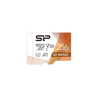 SILICON POWER SUPERIOR PRO U3 MICRO CARD (3D-NAND) 256GB