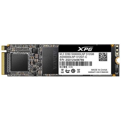 ADATA XPG SX6000 Gen3x4 M.2 Lite 512GB PCIe 2280 SSD ASX6000LNP-512GT-C