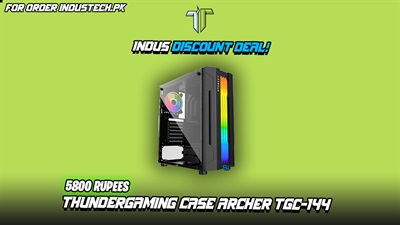 Thunder Archer TGC-144 Gaming Case with Rgb Strip