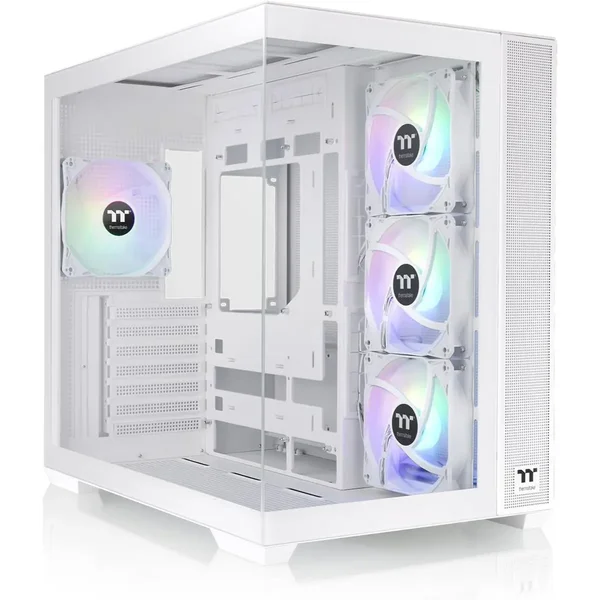 Thermaltake View 380 TG ARGB Snow ATX Case
