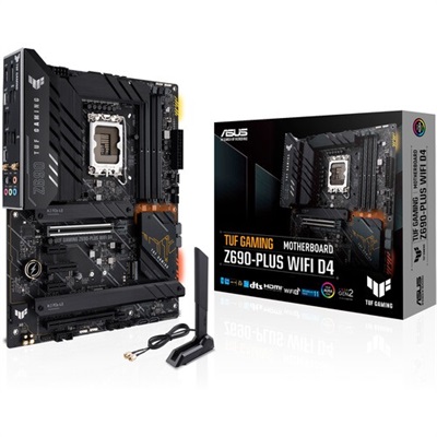 ASUS TUF GAMING Z690-PLUS WIFI D4 Intel® Z690 (LGA 1700) ATX gaming motherboard