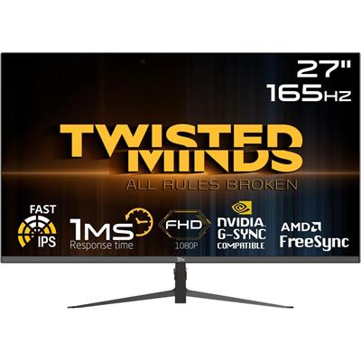 Twisted Minds TM27DFI Gaming Monitor 27" FHD 165Hz 1ms VA GSYNC