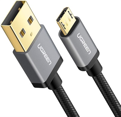 UGreen Type-C To Lightning Braided Cable 4.5ft Black