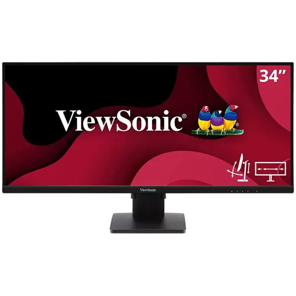 ViewSonic VA3456-MHDJ - 75Hz 2K 1440p WQHD IPS 34" Monitor