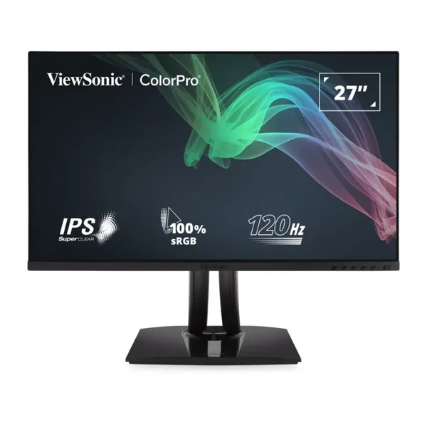ViewSonic VP2756A-2K 27 Inch 120Hz IPS QHD 1440p Monitor with Advanced Ergonomics