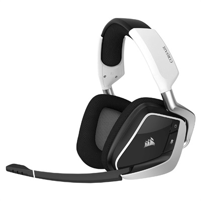 Corsair VOID RGB ELITE Wireless Premium Gaming Headset with 7.1 Surround Sound — White (AP)