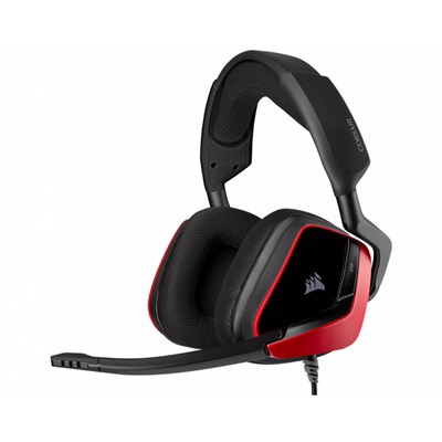 CORSAIR VOID ELITE SURROUND Premium Gaming Headset with 7.1 Surround Sound – Cherry