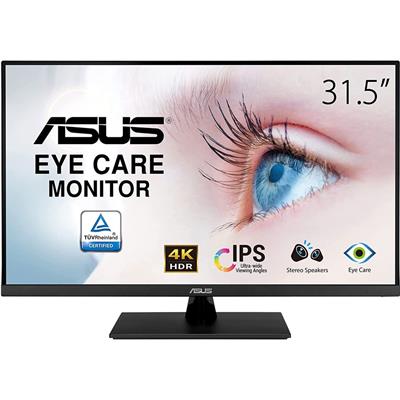 Asus VP32UQ 31.5" Eye Care  Adaptive-Sync Flicker 4K UHD IPS Free Blue Filter Light Monitor 