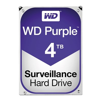 WD Purple 4TB Surveillance Hard Disk Drive - Intellipower SATA 6 Gb/s 64MB Cache 3.5 Inch - WD40PURZ