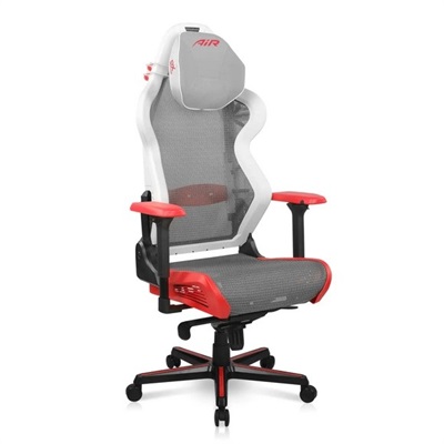 DXRacer Air Series AIR-R1S-WRN.G-B3 Mesh Gaming Chair D7200, 4D Armrests, White & Red