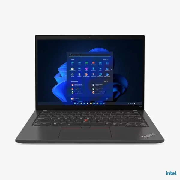 Lenovo ThinkPad T14 Gen 3 - 12th Gen Core i5 1235u Processor 8-GB 512GB SSD Intel Iris Xe Graphics 14" WUXGA IPS 300nits AG Display Dolby Audio BKB FPR TPM (Thunder Black, 3 Years Direct Local Warranty, NEW)