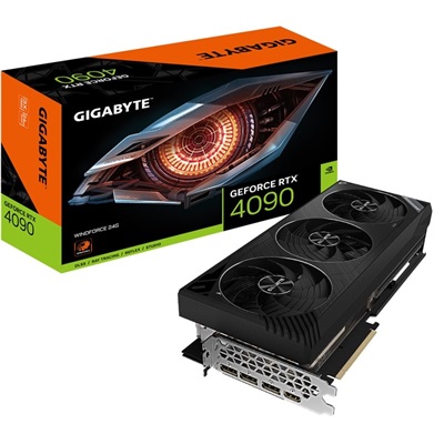 GIGABYTE - GeForce RTX™ 4090 WINDFORCE 24G - GV-N4090WF3-24GD