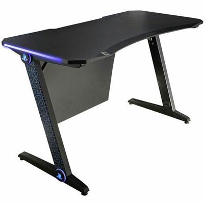 X-Rocker Borealis Official PlayStation Gaming Desk with LED's