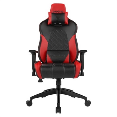 Gamdias Achilles E1 RGB PC Gaming Chair – Black/Red