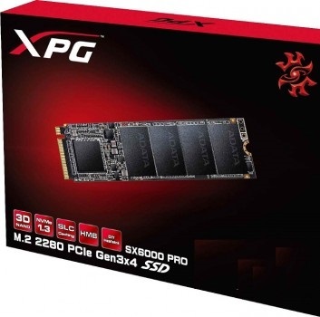 XPG SX6000 PRO 512GB M.2 2280 SSD Single Cut