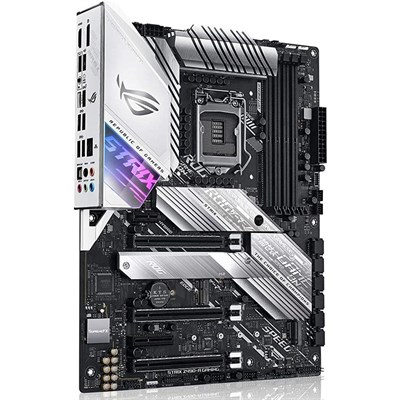 Asus ROG STRIX Z490-A Gaming LGA 1200 (Intel 10th Gen) ATX White Scheme Gaming Motherboard