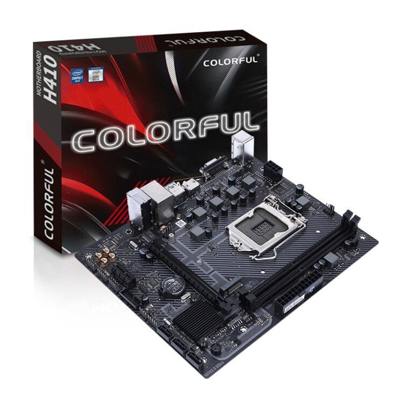 Colorful H410M-T Pro V20 Intel 10th Gen Micro-ATX Gaming Motherboard