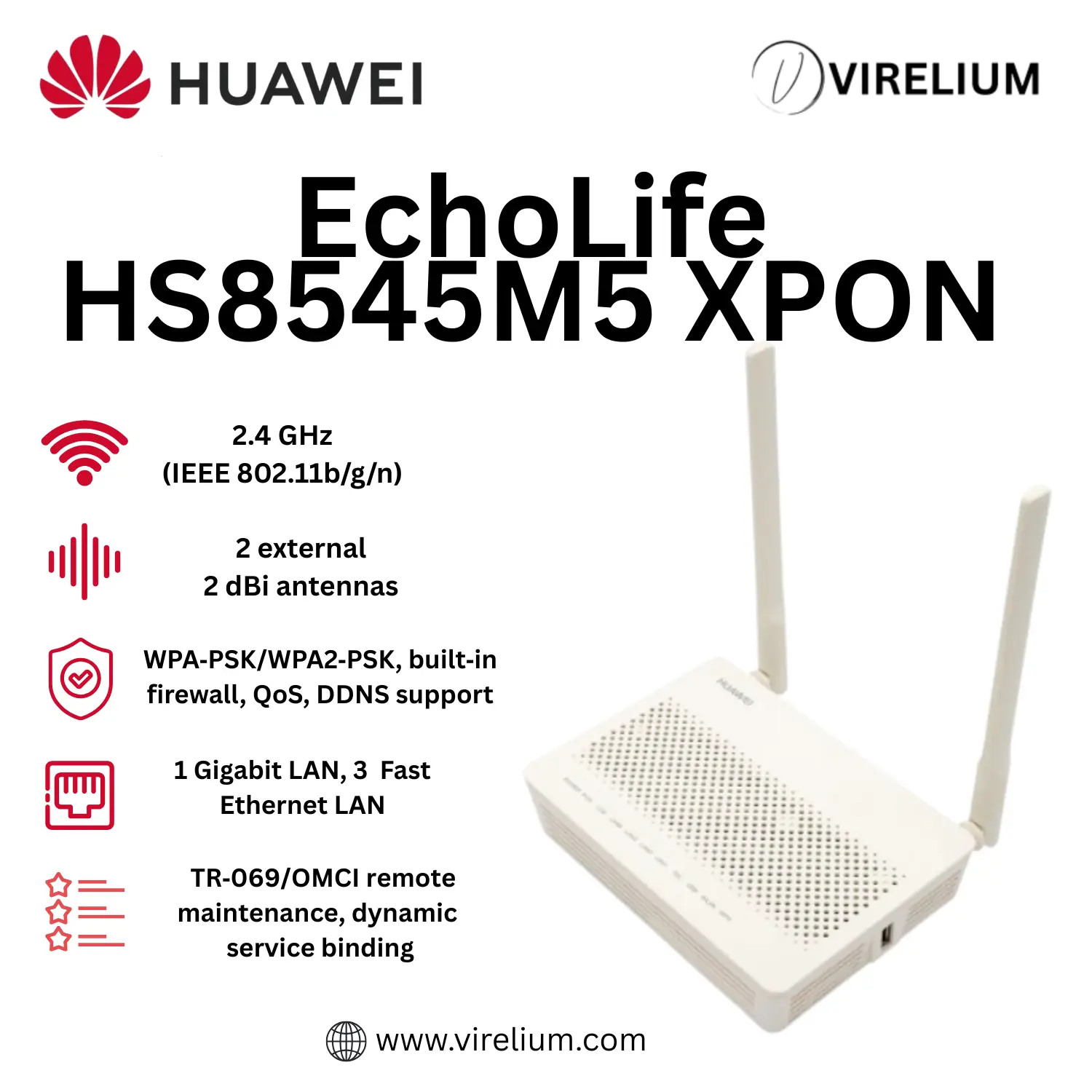 Huawei EchoLife HS8545M5 XPON ONT