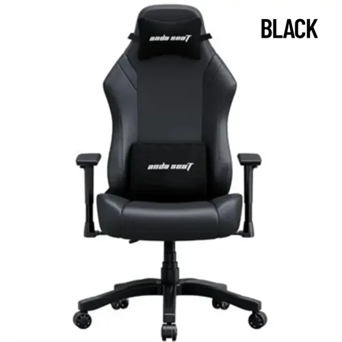 AndaSeat Luna Gaming Chair - Ergonomic Design, 90°-160° Recline, 1D Armrests, PVC Leather, Fabric