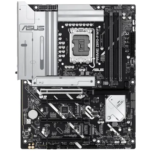 ASUS PRIME Z890-P WIFI Z890 LGA 1851 ATX motherboard, Intel® Core™ Ultra Series 2 Ready, Advanced AI PC-ready, 14+1+1+2 power stage, DDR5, PCIe® 5.0, Thunderbolt™ 4 USB Type-C®, 4x M.2, Wi-Fi 7, 2.5Gb