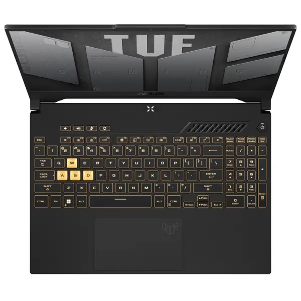 ASUS TUF GAMING F15 FX507VU-LP150 Gaming Laptop | Intel Core i7-13620H 13th Gen, 16GB DDR5 RAM, 512GB PCIe 4.0 NVMe SSD, 15.6 Inch FHD 144Hz IPS Display, NVIDIA GeForce RTX 4050 6GB, 1-Zone RGB Backlit Keyboard, DOS, Gray, 2-Year Warranty