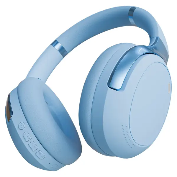 Boost Beat Wireless ANC Headset – Beige, 21dB Active Noise Cancellation, Bluetooth 6.0, 40mm Drivers, Type-C Charging