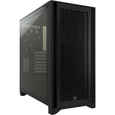 CORSAIR 4000D AIRFLOW Tempered Glass Mid-Tower ATX Case - High-Airflow - Cable Management System - Spacious Interior 