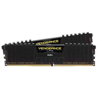 CORSAIR VENGEANCE LPX DDR4 RAM 16GB (2x8GB) 3200MHz CL16-18-18-36 1.35V Intel AMD Desktop Computer Memory - Black (CMK16GX4M2B3200C16)