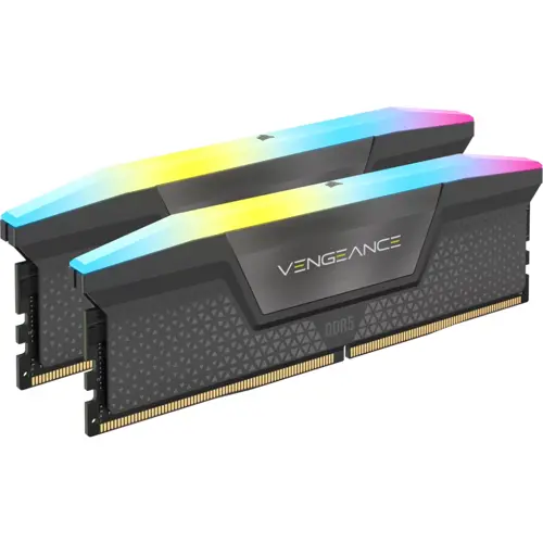 Corsair Vengeance RGB 32GB (2x16GB) DDR5 5600MT/s CL40 Desktop RAM Kit | Dynamic RGB Lighting, Intel XMP 3.0 & AMD EXPO Compatible