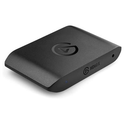Elgato HD60 X Game Capture card- Stream and Record in 1080p60 HDR10 or 4K30 with Ultra-low Latency on PS5|Pro, PS4|Pro, Xbox Series X/S, Xbox One X|S, Nintendo Switch 2, in OBS and More, Works with PC and Mac