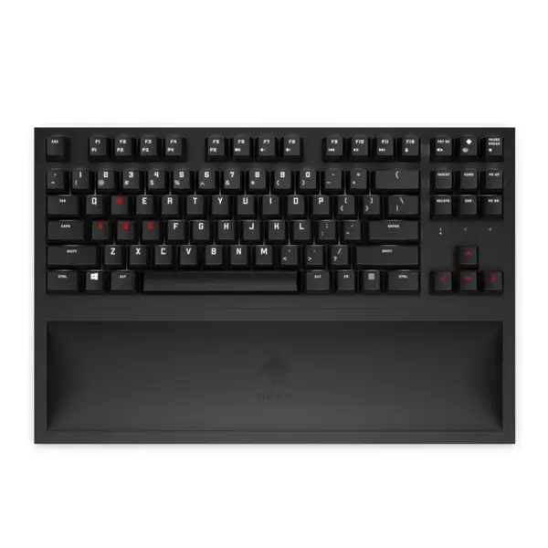 HP Omen Spacer Wireless TKL Gaming Keyboard – Mechanical, Rechargeable, Low-Latency Wireless, Magnetic Wrist Rest