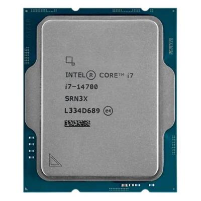 Intel Core i7-14700 Desktop Processor 20 cores (8 P-cores + 12 E-cores) up to 5.4 GHz - OEM (Tray)