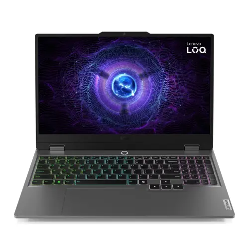 Lenovo LOQ 15I, Intel i5 13th Gen, 12GB RAM, 512GB SSD, RTX 3050 6GB Graphic card, 15.6 inch Full HD 144hz, 300 Nits Display, Backlit Keyboard, WiFi 6, Bluetooth 5.1, Luna Gray, Gaming Laptop