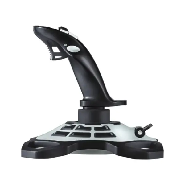 Logitech Extreme 3D Pro Joystick – Wired USB Flight/Simulation Controller with 12 Programmable Buttons & Twist-Rudder
